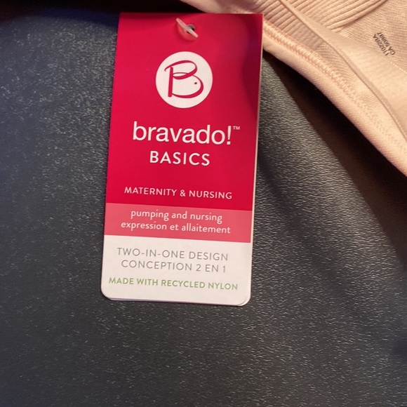 Bravado Basics Maternity and nursing bra pumping pink multiple sizes NWT - Picture 7 of 8